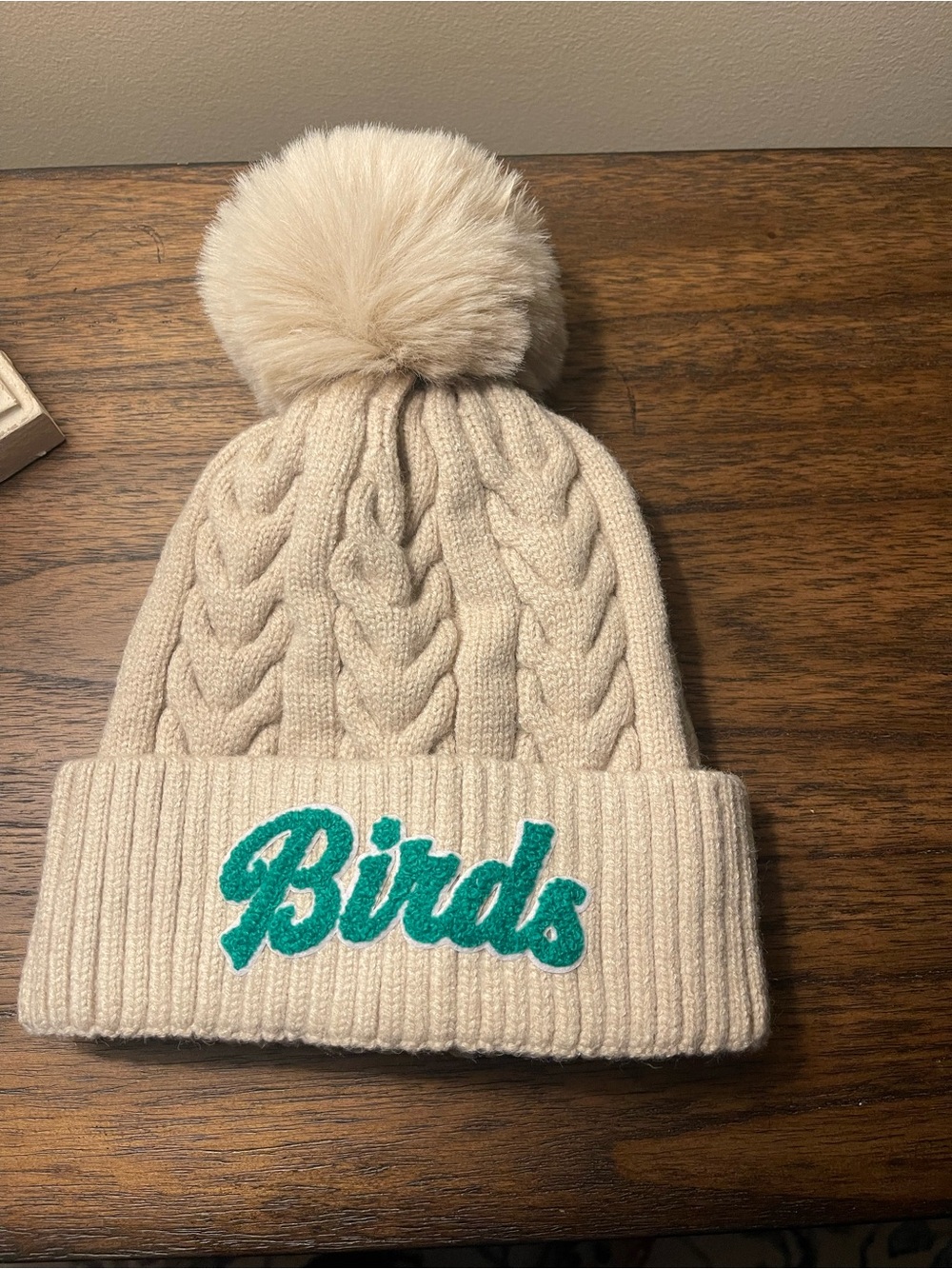 Birds Eagles Fleece Lined Beanie Women